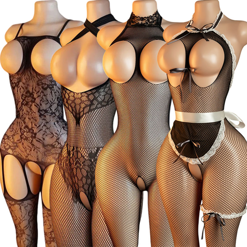 Bodystocking Fishnet - Сексуальное белье для взрослых: Бодистокинг без