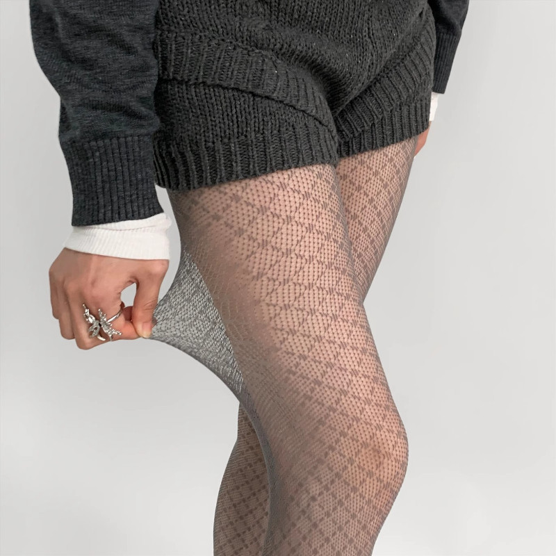 Корейские женские колготки в к – обзор и цена Bodystocking Fishnet