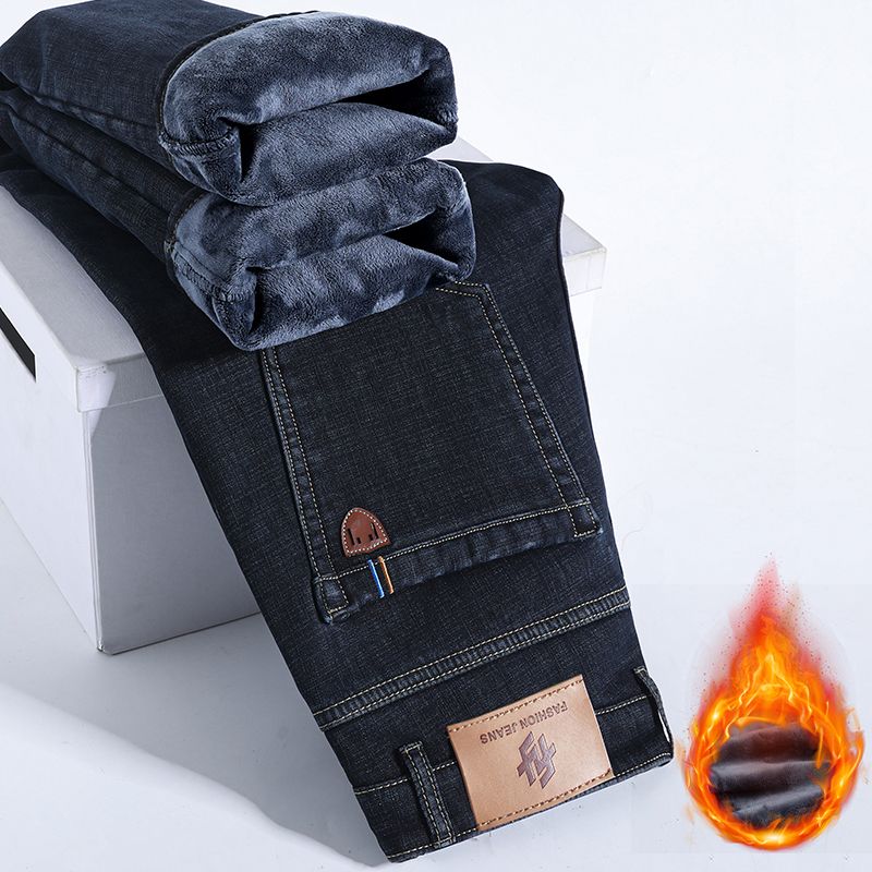 Зимние теплые флисовые джинсы, – обзор и цена Levis Jeans 501