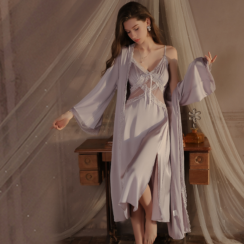 Женский комплект для сна: рома – обзор и цена Robe Silk Women